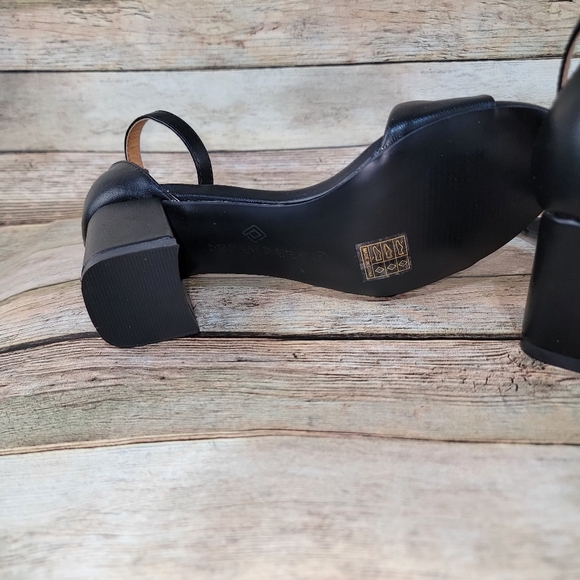 Dream pairs black chunky heel sandals 5 - Picture 6 of 7